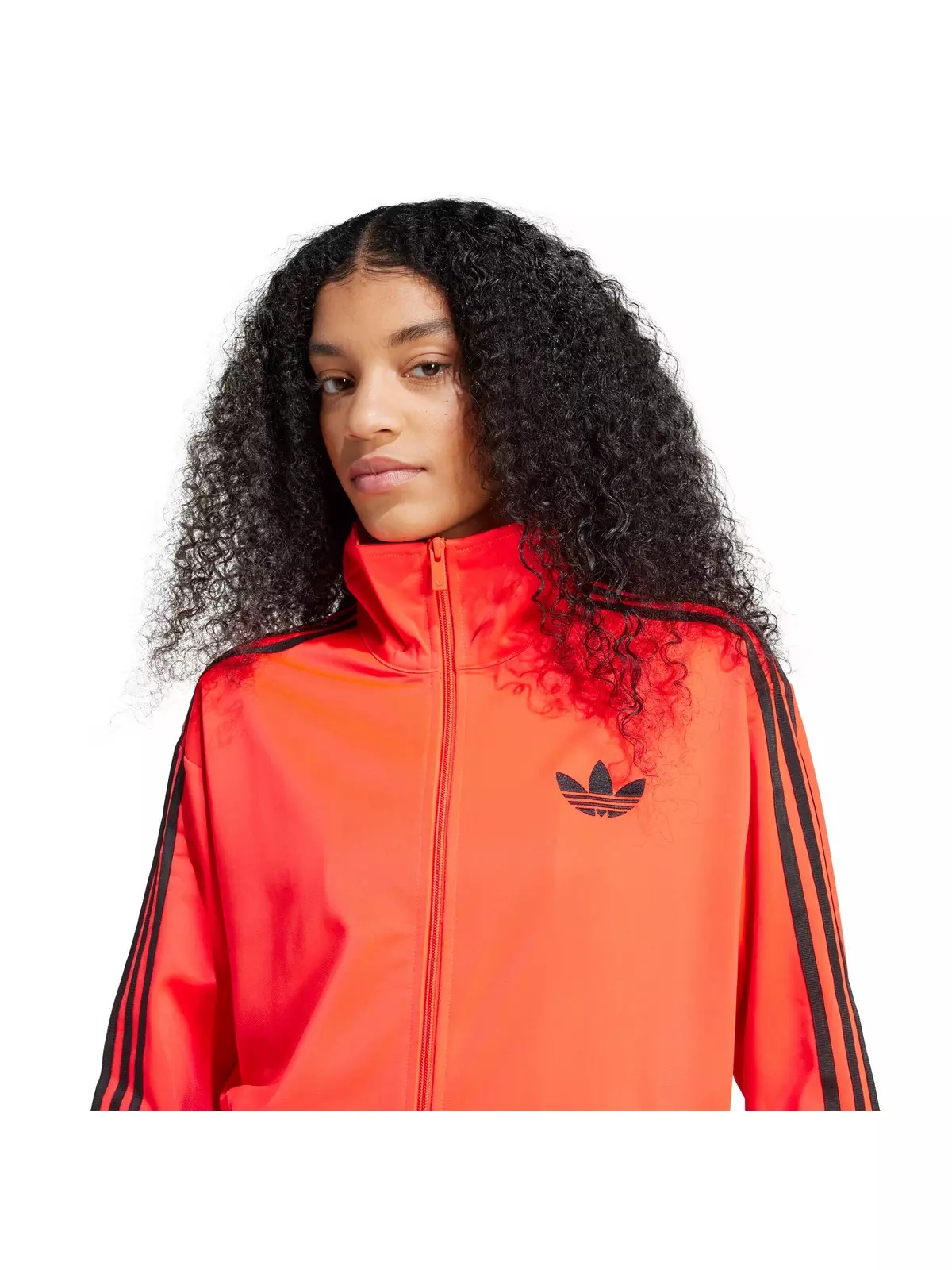 Originals Women's Adicolor Classic Firebird Loose Track Top -Red/Black - 3