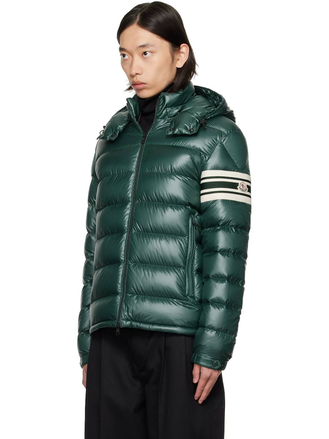 Green Archivio Landre Down Jacket - 4
