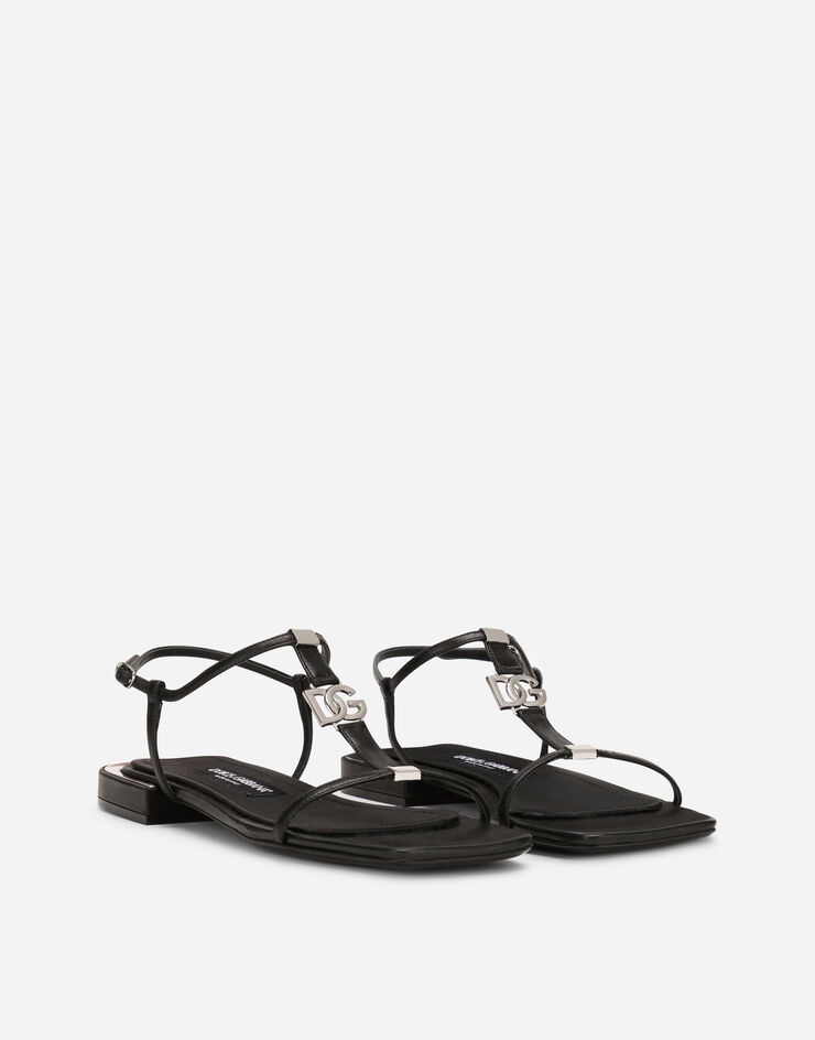 Nappa leather DG sandals - 2