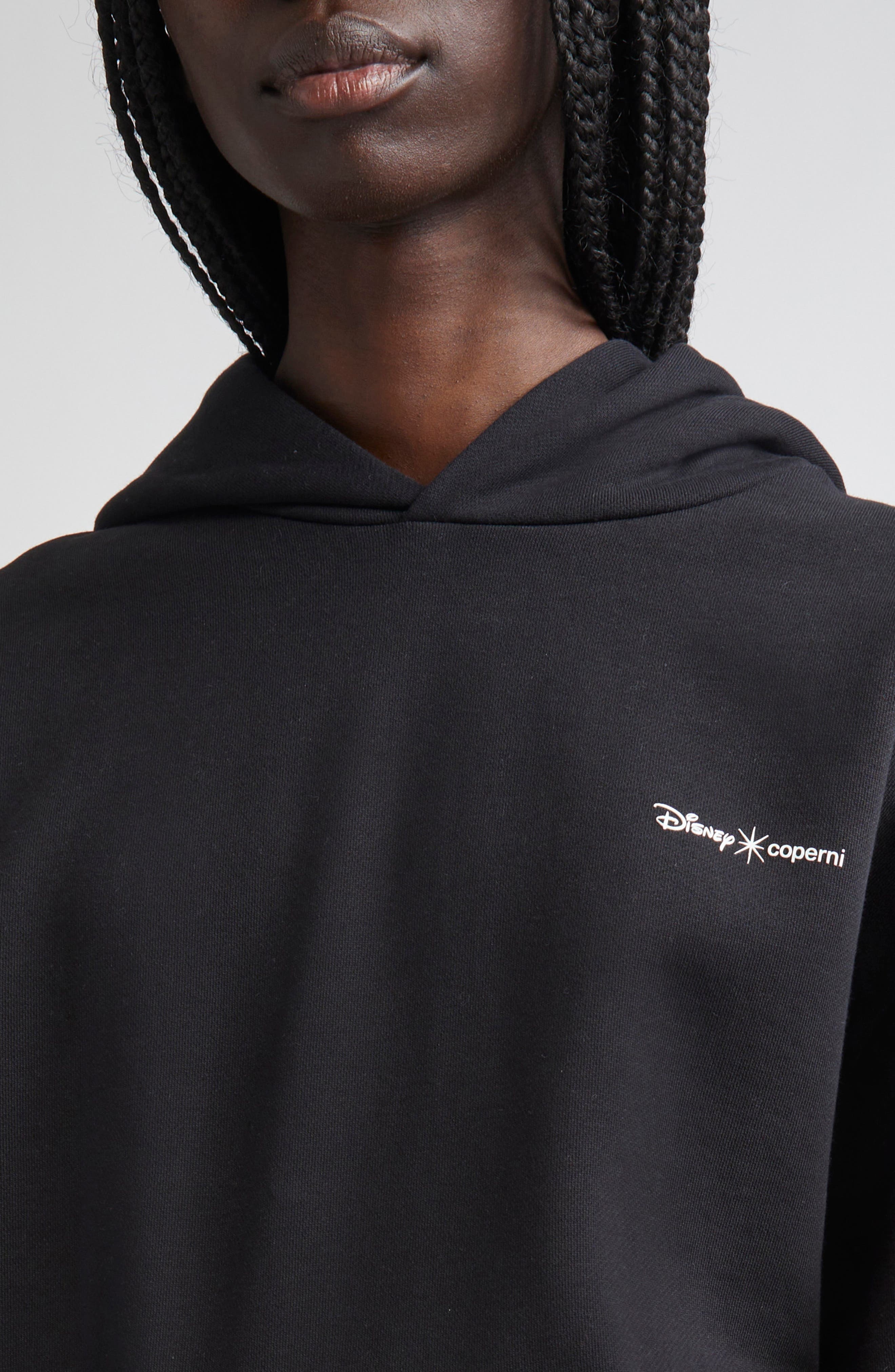 Coperni x Disney Collector Fleece Graphic Hoodie in Black at Nordstrom - 5