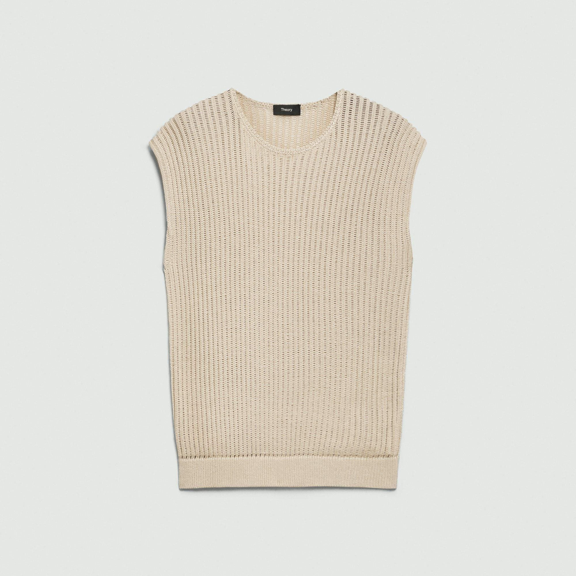 Sweater Vest in Cotton - 1
