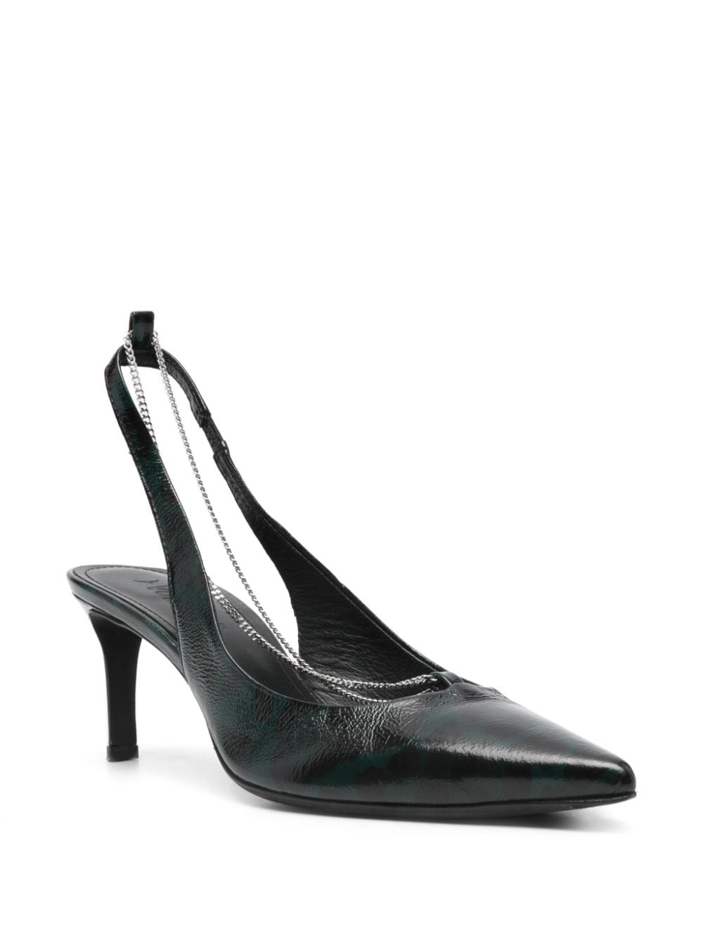 First Night Court 68mm leather pumps - 2