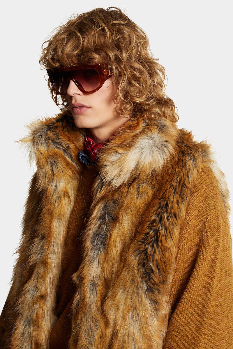 FAUX FUR VEST - 5