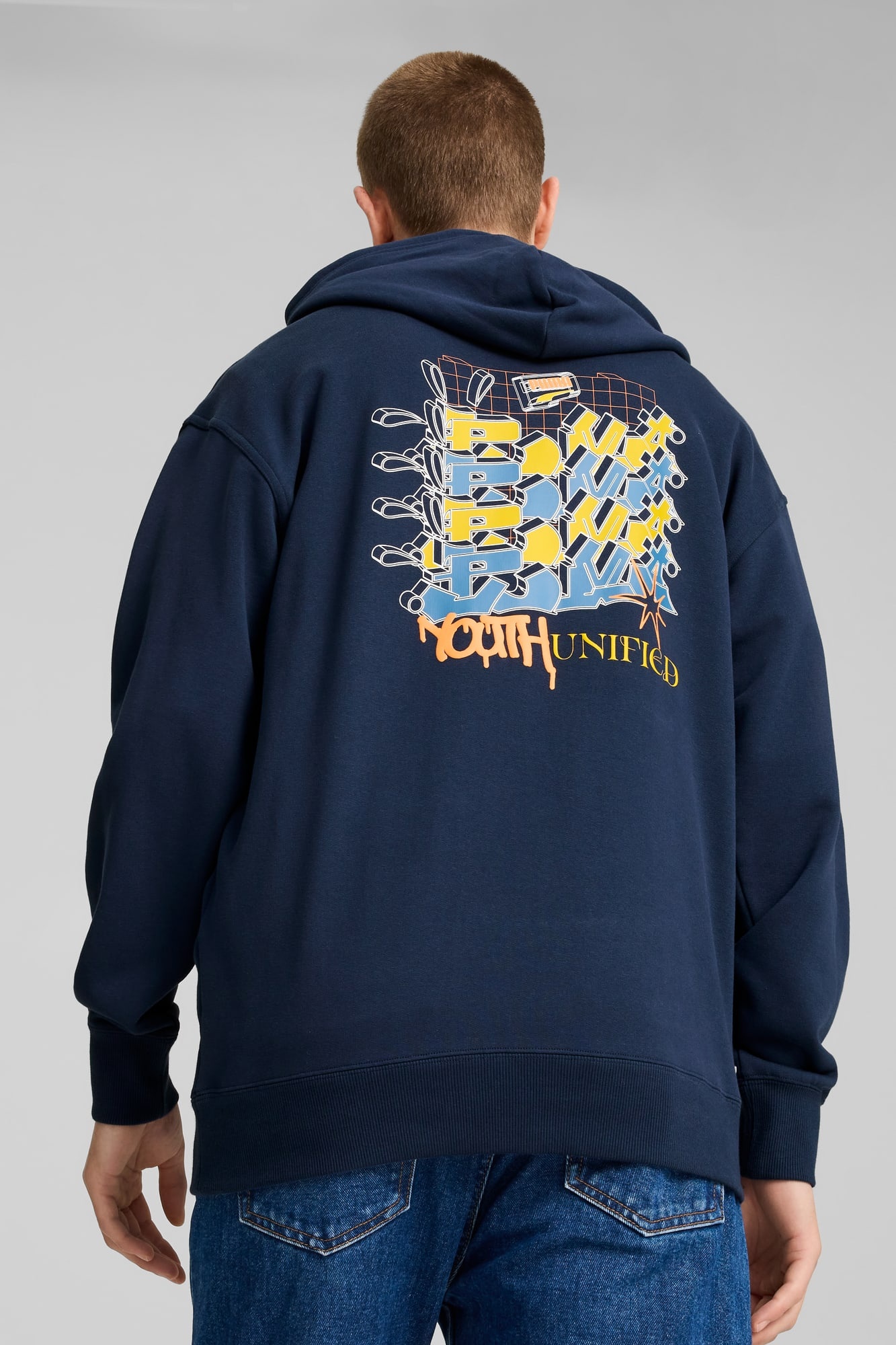 DOWNTOWN Graphic Hoodie Men - 6