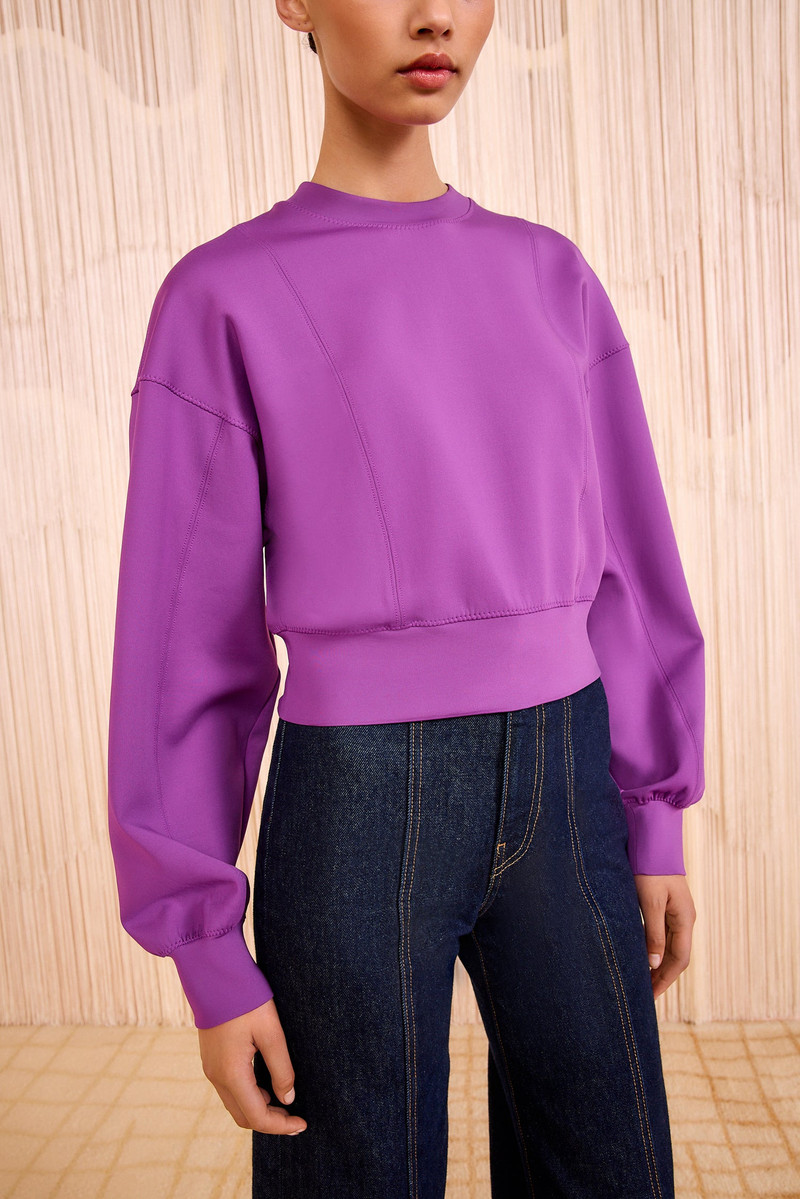 ULLA JOHNSON Axel Long Sleeve Top outlook