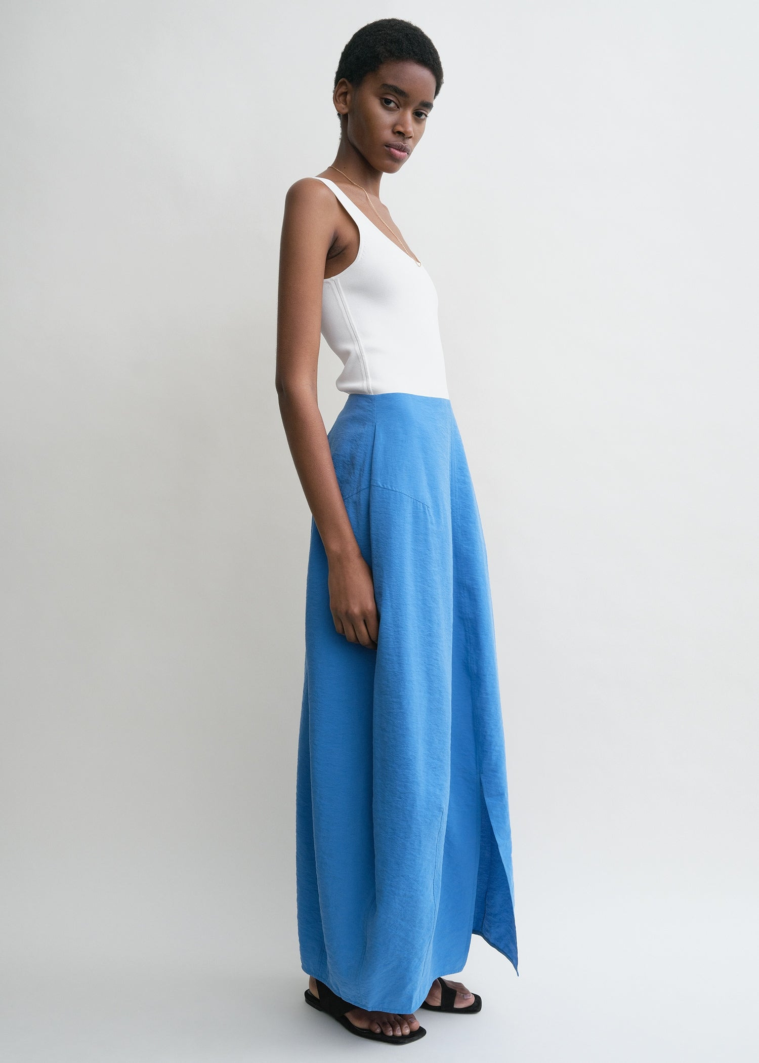 Parachute skirt cobalt - 3