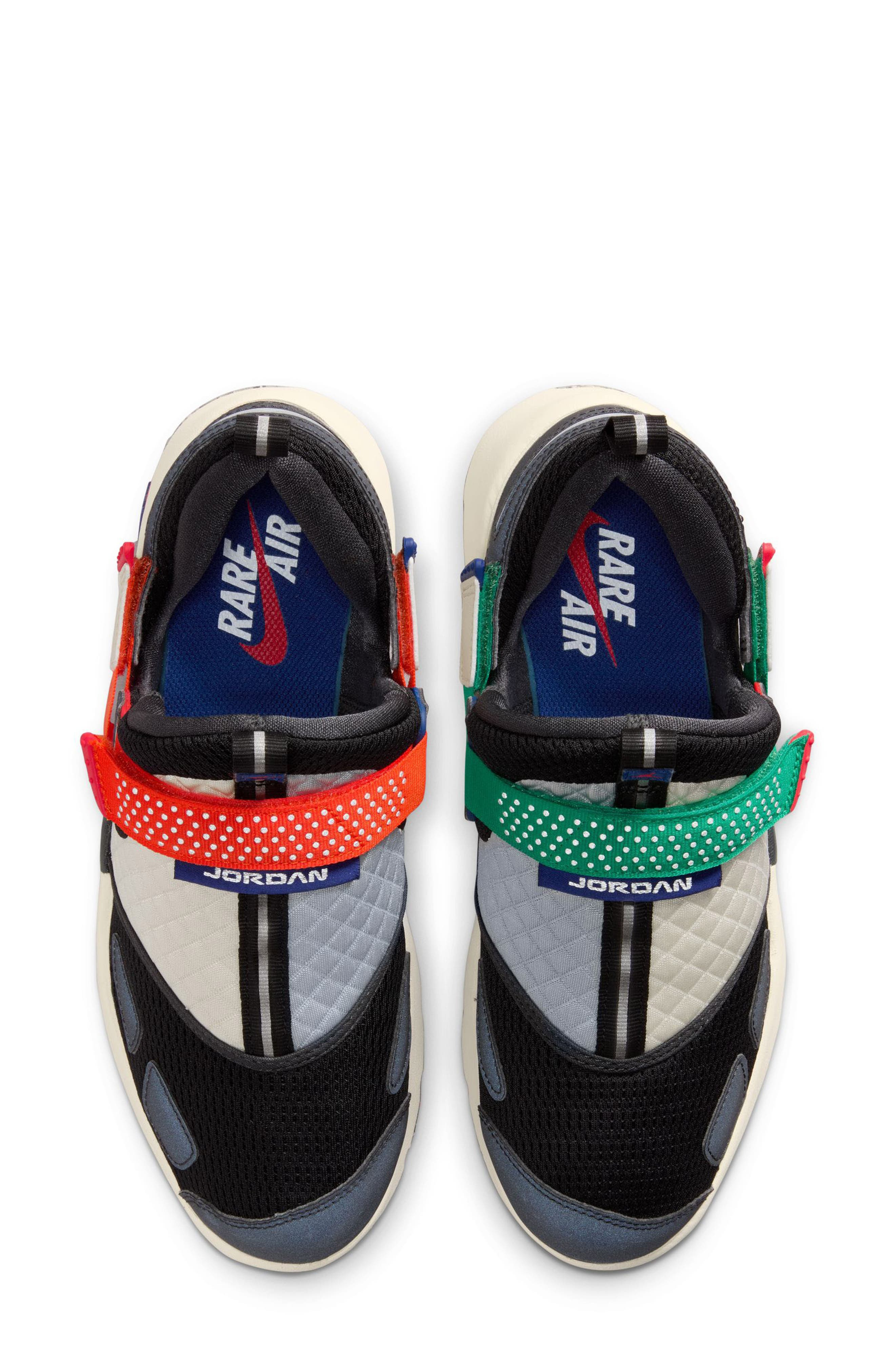 Jordan Trunner LX Sneaker in Black/White/Milk/Orange at Nordstrom - 3