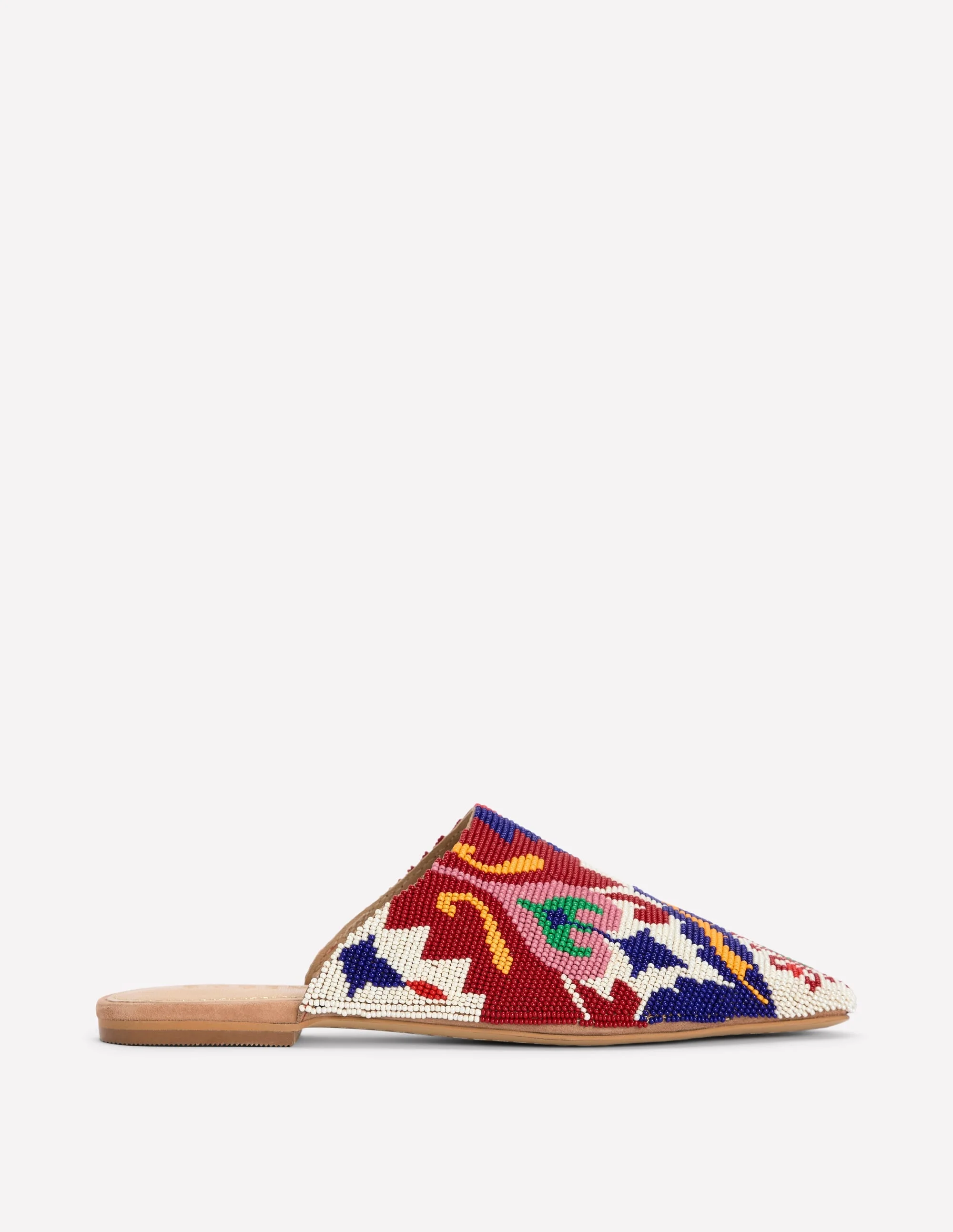 Mule Slipper Loafer-Multi Bead - 1