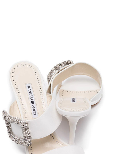 Manolo Blahnik Gable Jewel 90mm sandals outlook