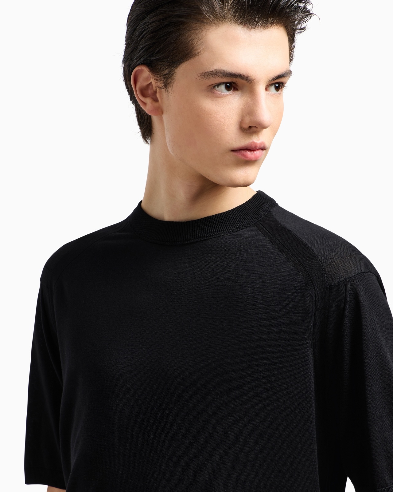 ASV LYOCELL-BLEND PLAIN-KNIT JUMPER - 5