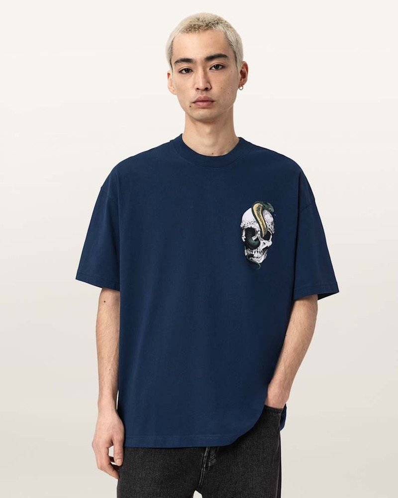 SNAKEHEAD OVERSIZED GRAPHIC T-SHIRT 3
