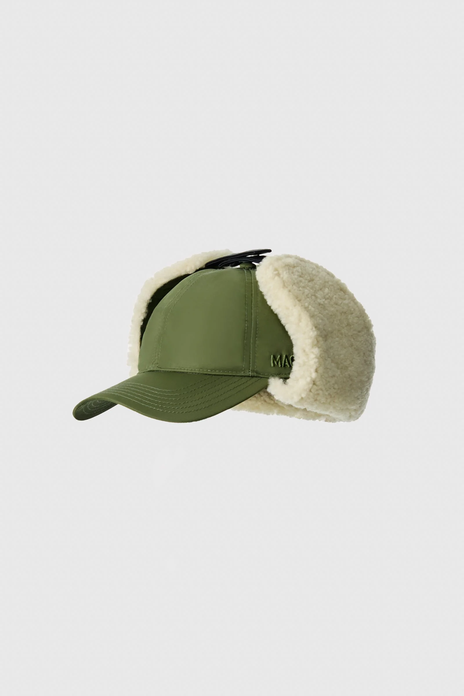 EDDY-SA Hybrid Cap with Shearling-Lined Earmuffs - 1