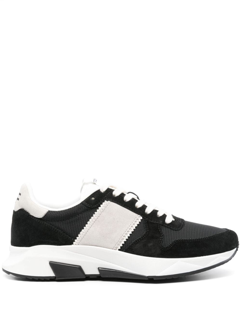 colourblock panelled sneakers - 1