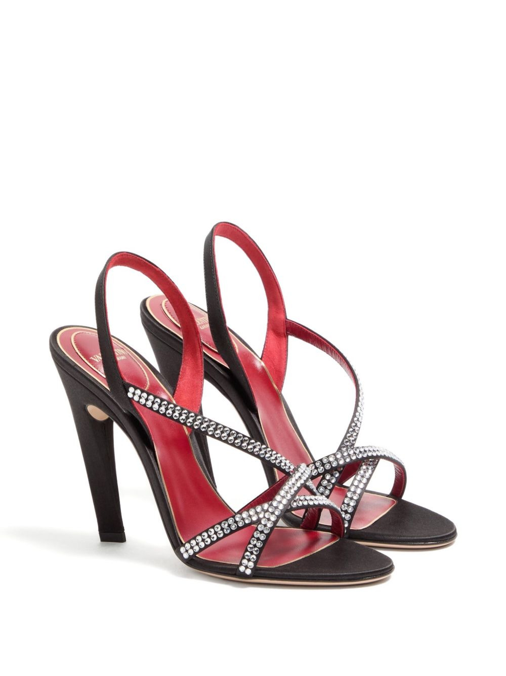 105mm Dans Le Foyer crystal-embellished slingback sandals - 2