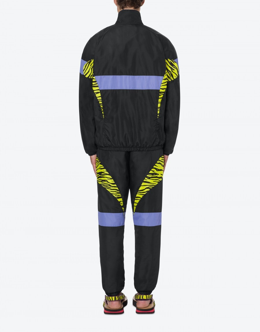 TIGER DETAILS LIGHT NYLON WINDBREAKER - 3