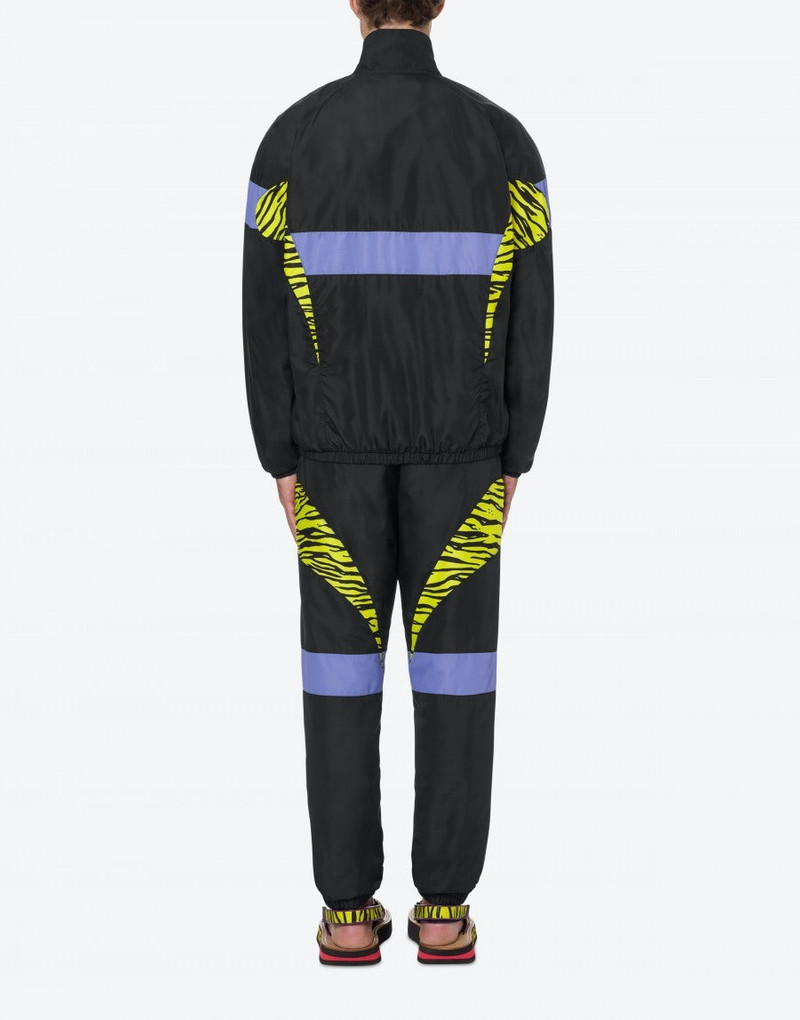 TIGER DETAILS LIGHT NYLON WINDBREAKER 3