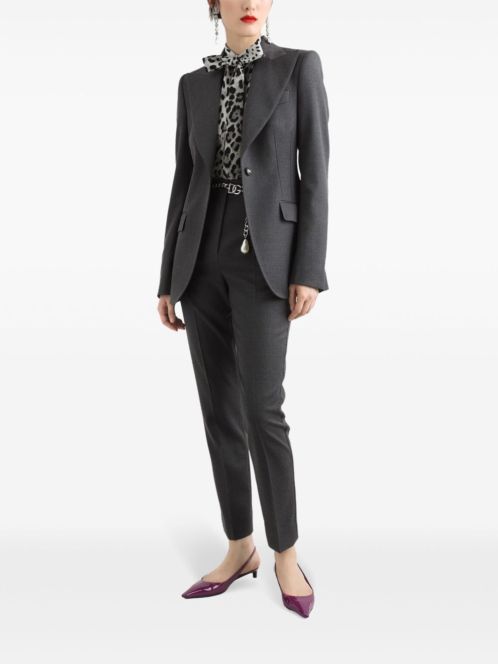 single-breasted blazer - 2