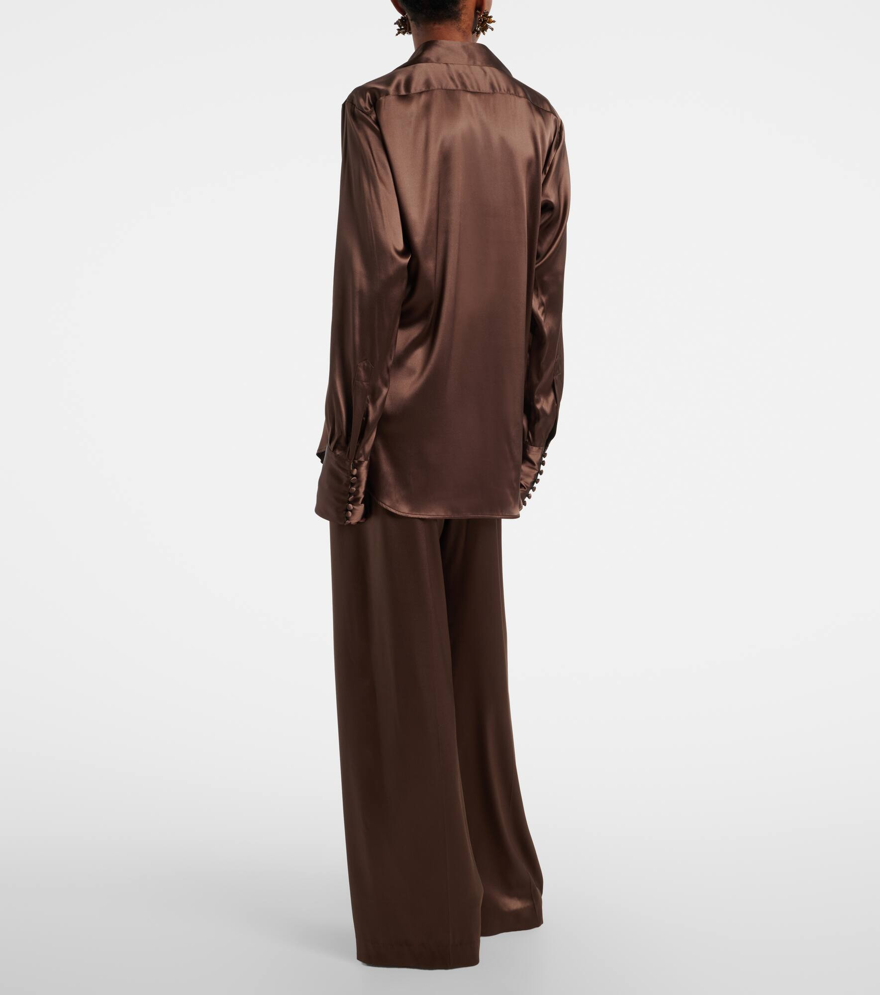 Silk-blend shirt - 3