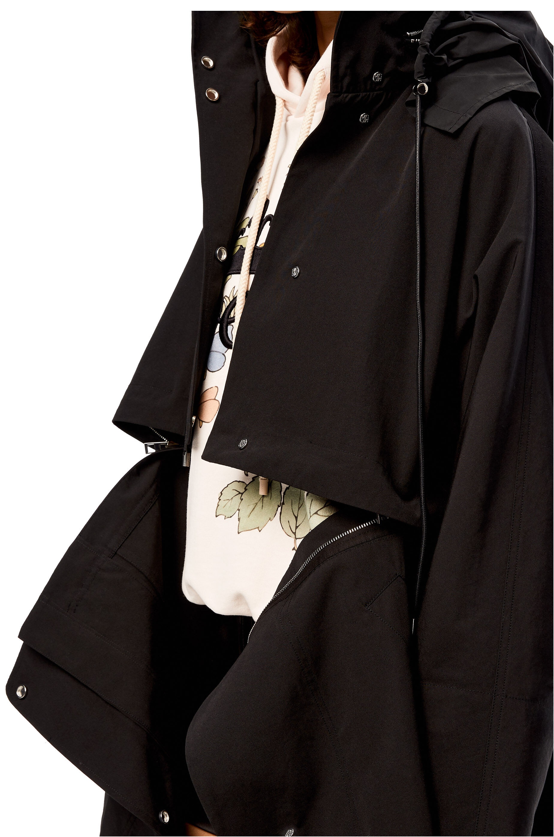 Long hooded parka - 5