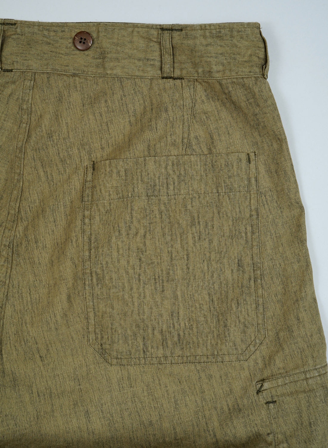 Mountain Pant Reversible in Green - 7