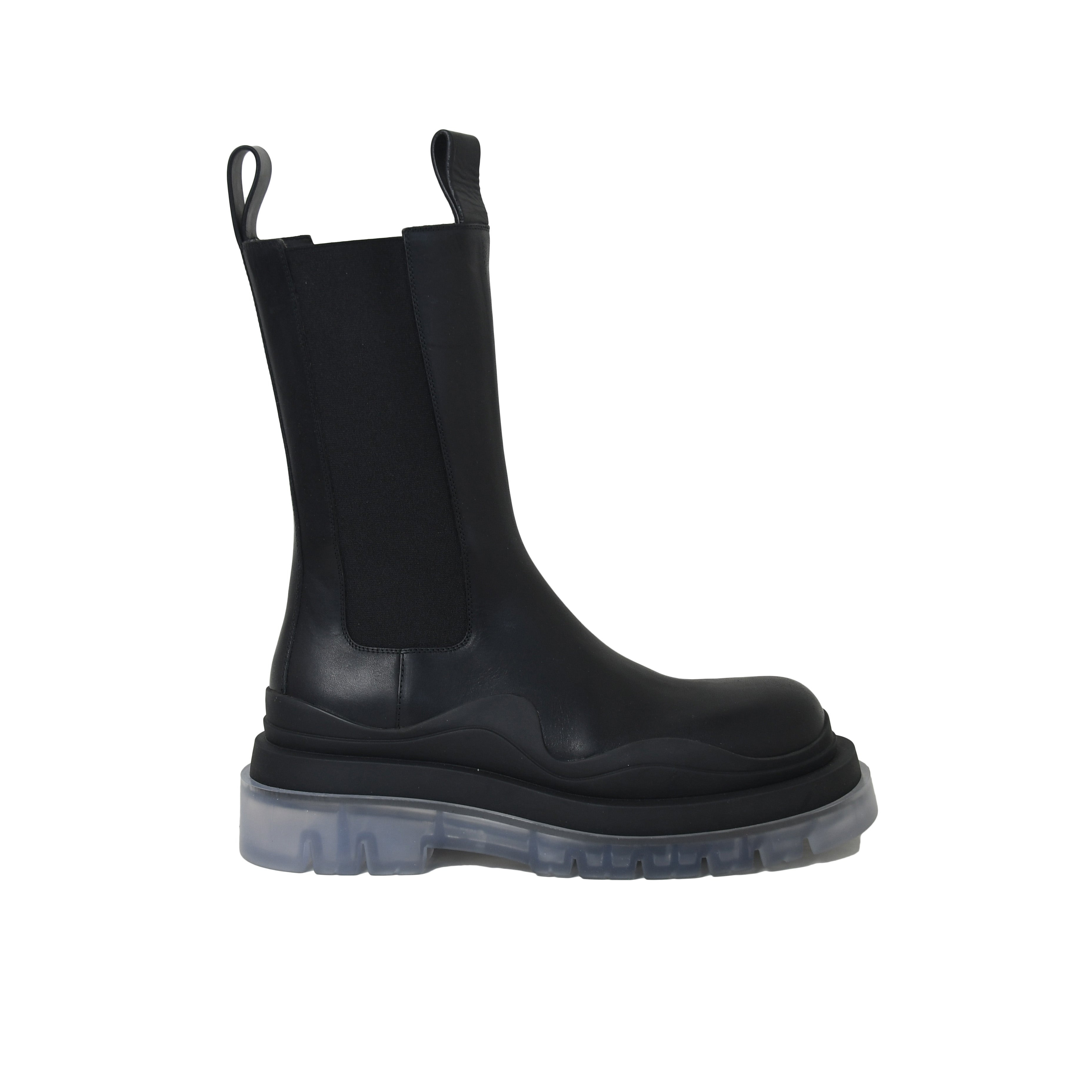 Bottega Veneta Tire Miltary Calf Boot Black - 2
