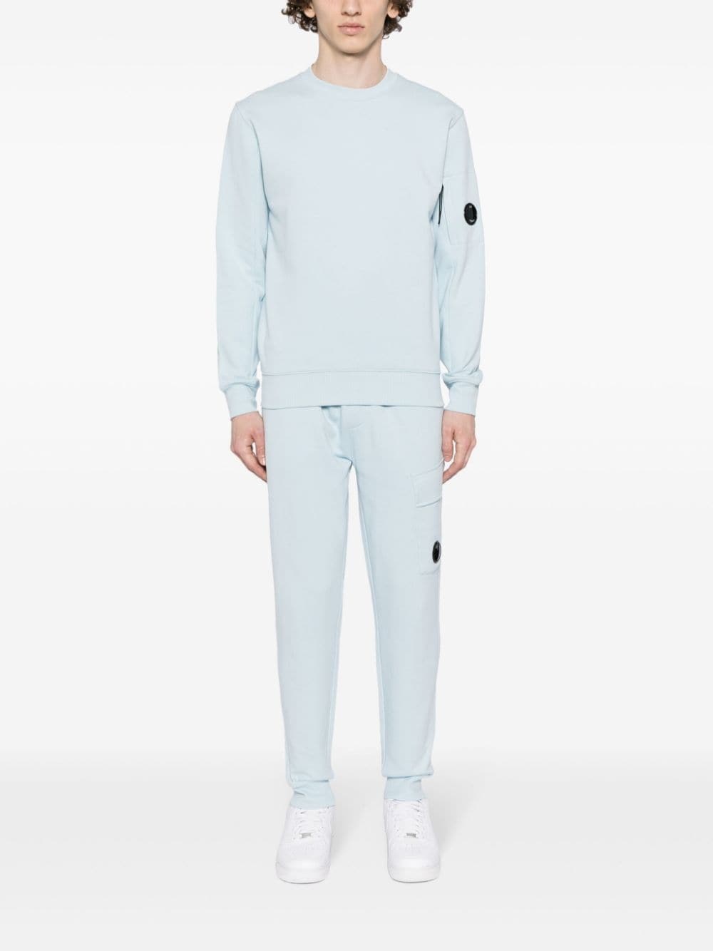Lens-embellished track pants - 2