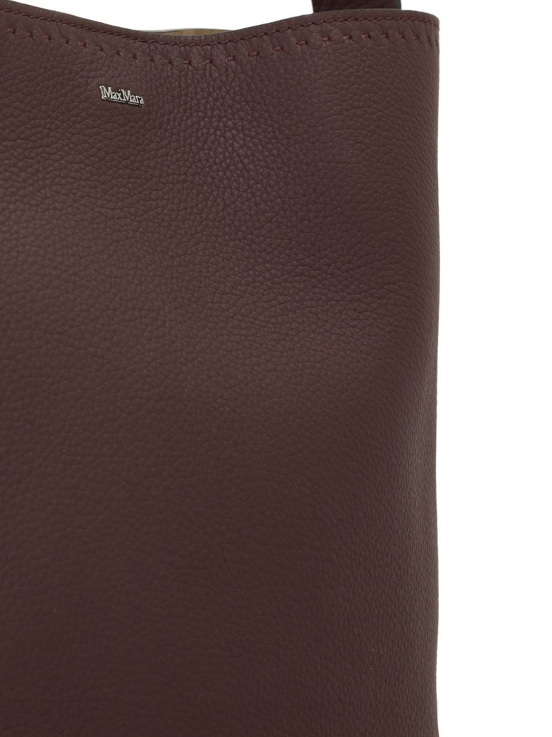 medium Archetipo leather tote bag 4