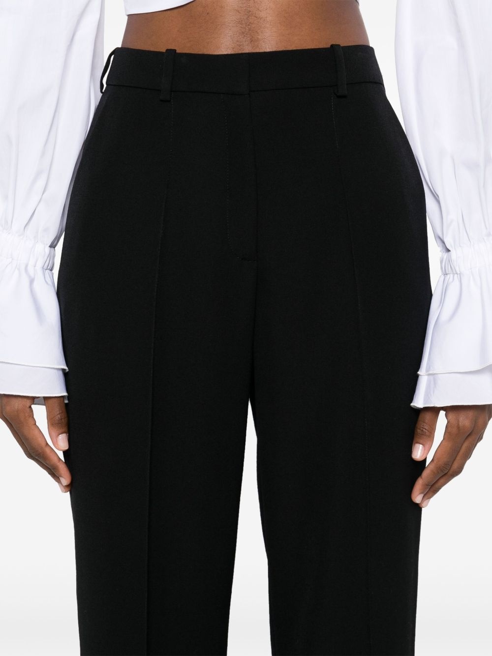 tailored grain de poudre trousers - 5