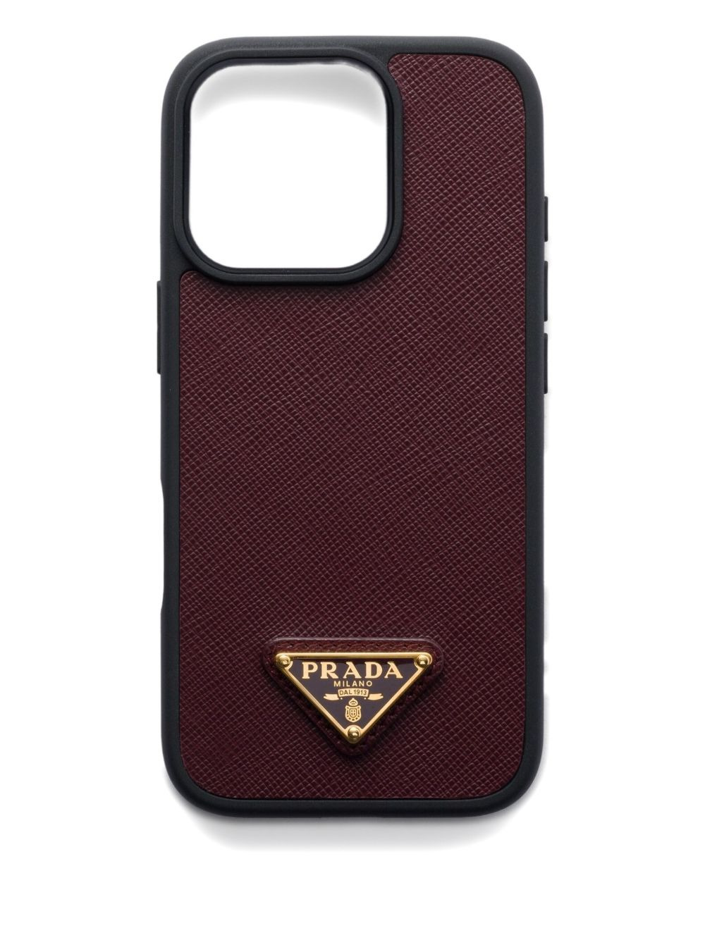 Saffiano leather iPhone 16 Pro case - 1