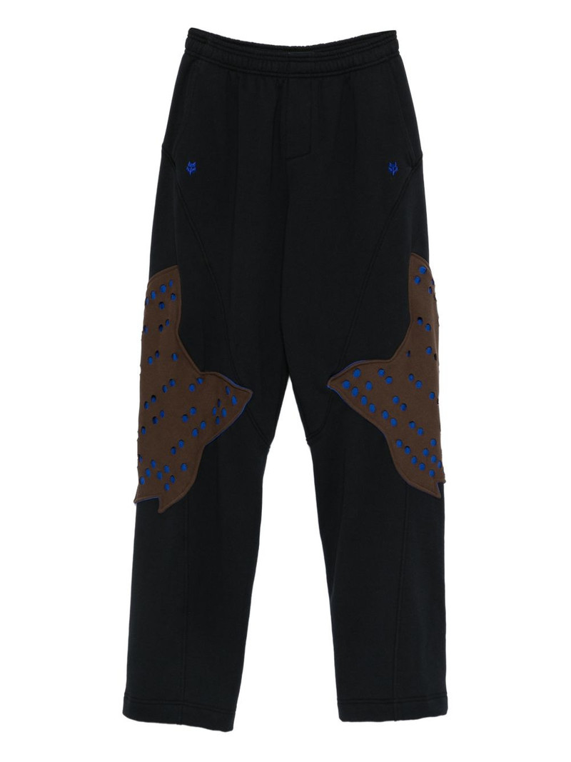 x Fox Lab perforated fleece jogger 1