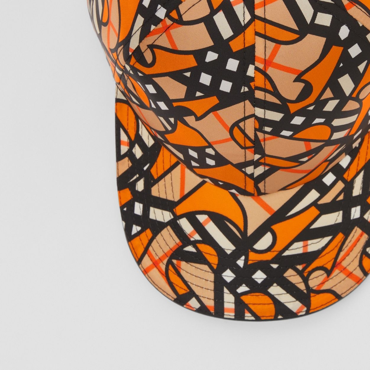 Monogram Print Nylon Baseball Cap - 8
