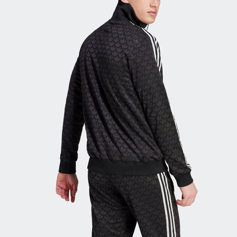 adidas originals Adicolor 70s Monogram Track Top 'Black' IP6982 - 3