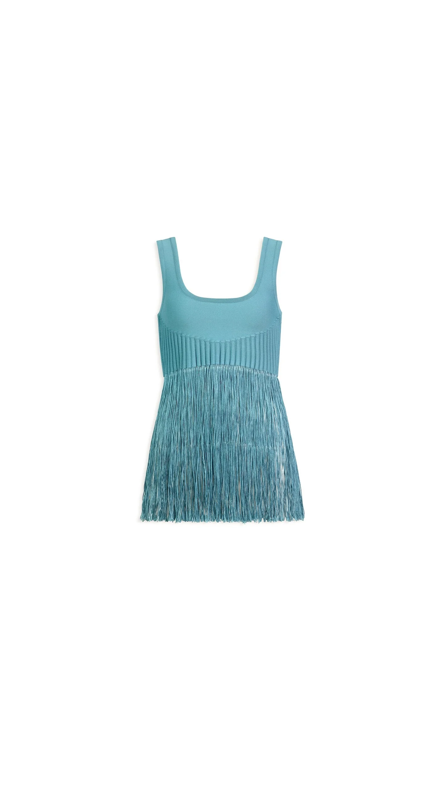 FRINGED KNIT TOP - 1