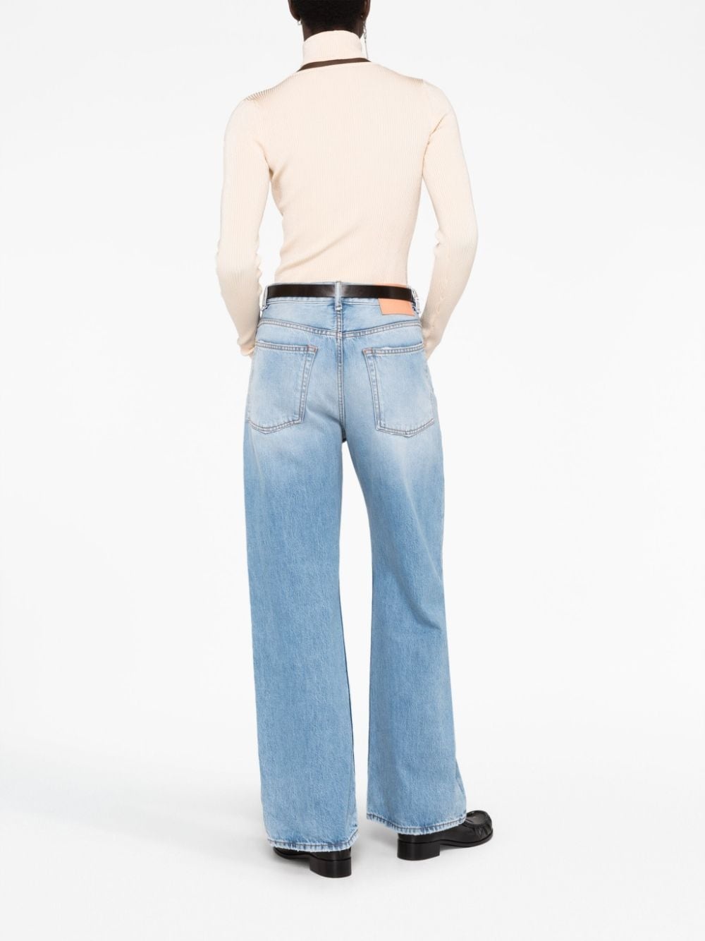cut-out detail knitted top - 6