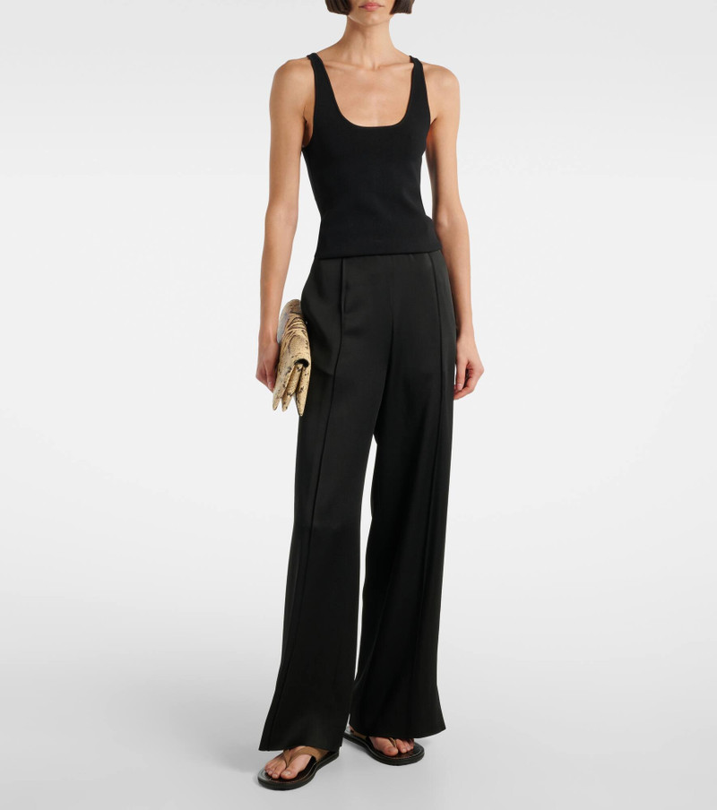A.EMERY Flora suede thong sandals outlook