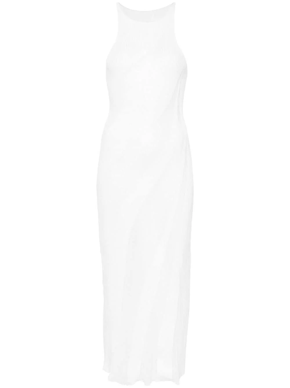 Walking sheer-panels maxi dress - 1