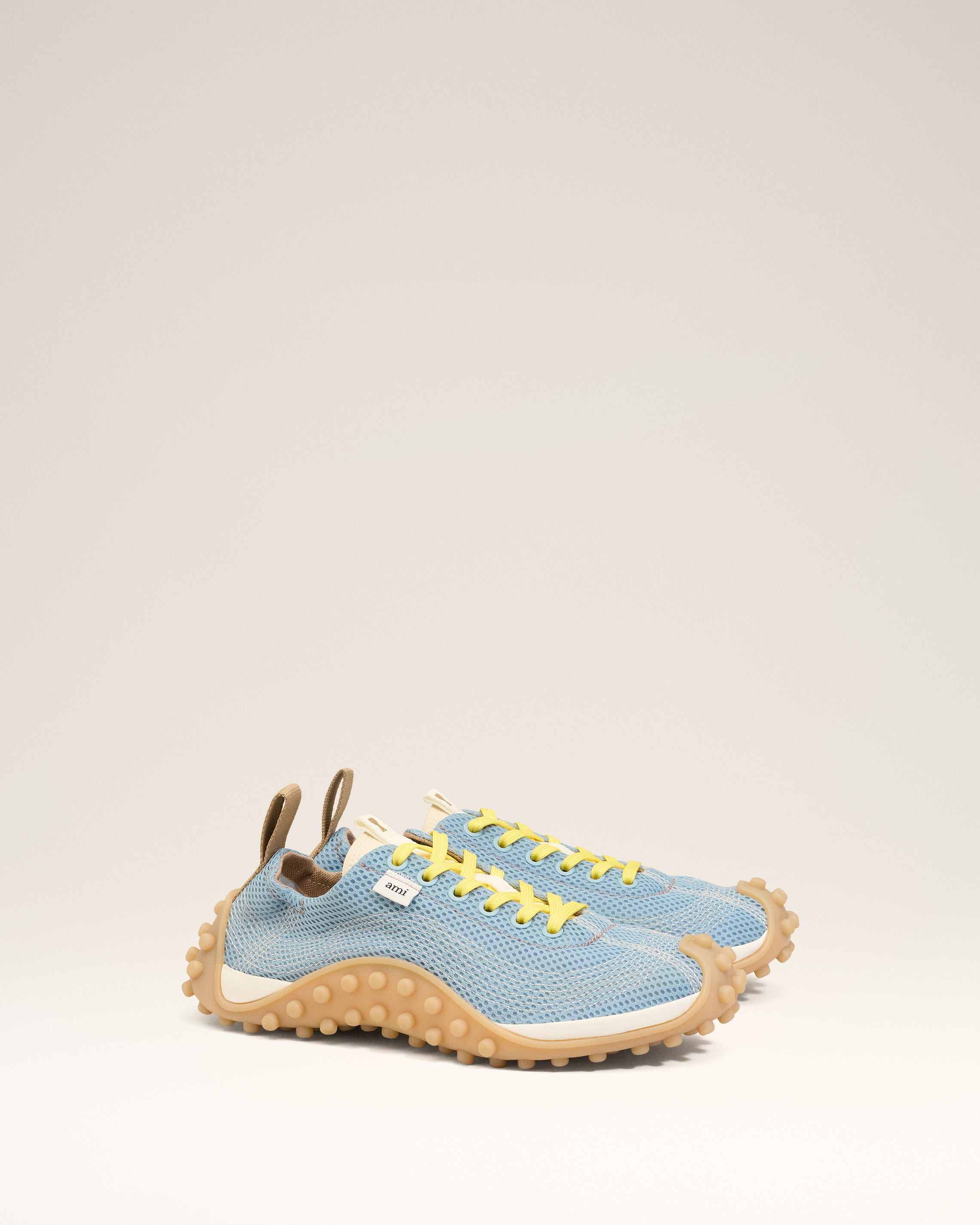 BLUE MESH LOW TOP MIRAGE SNEAKERS - 3