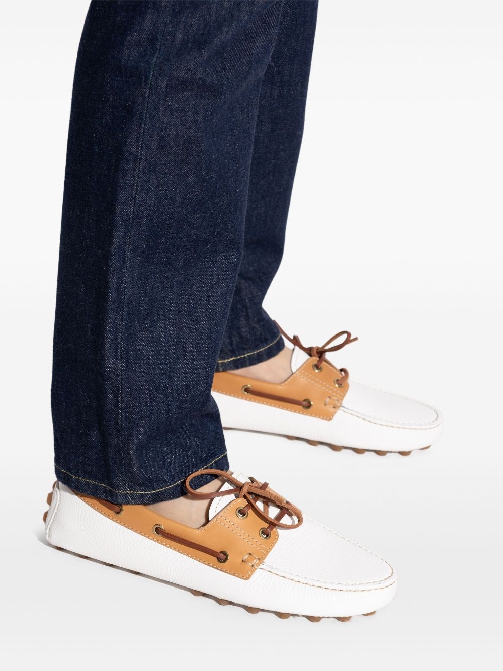 lace-up loafers - 6