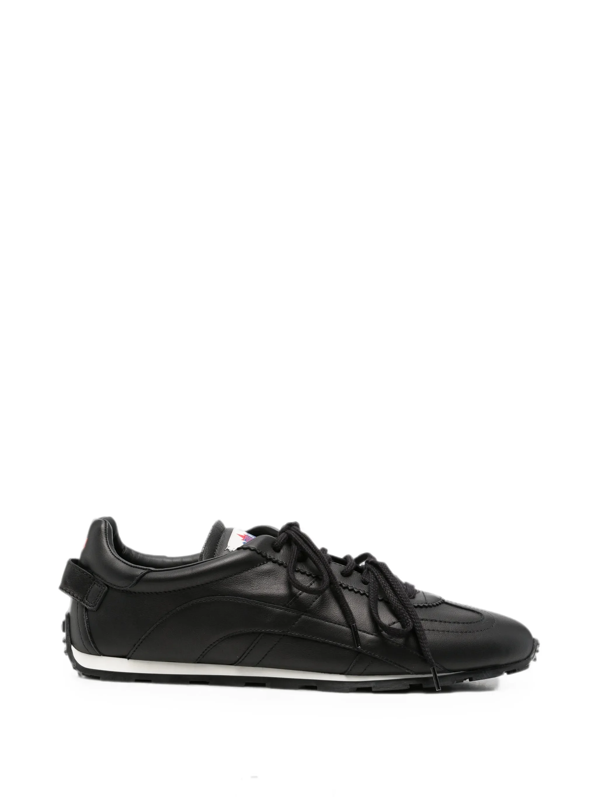 Dsquared2 Maple-leaf Leather Sneakers - 1