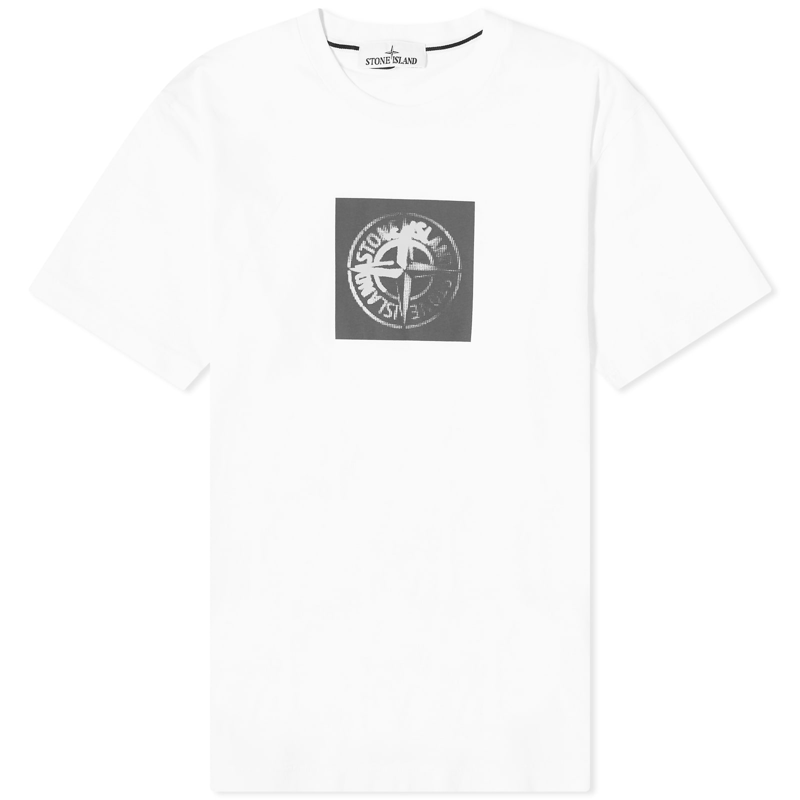 Stone Island Institutional One Badge Print T-Shirt - 1