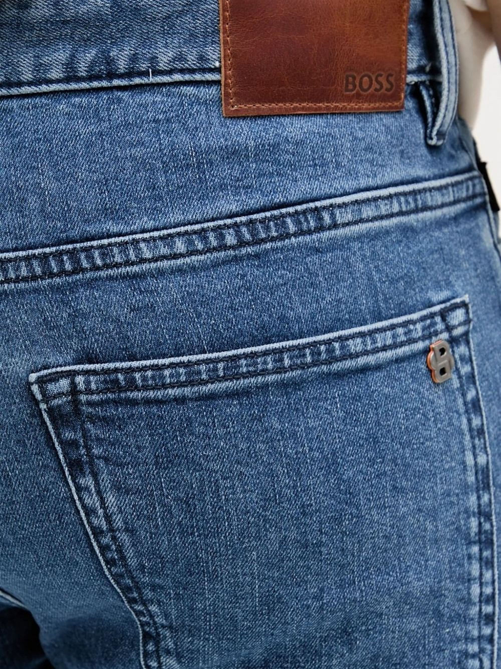 logo-patch jeans - 3