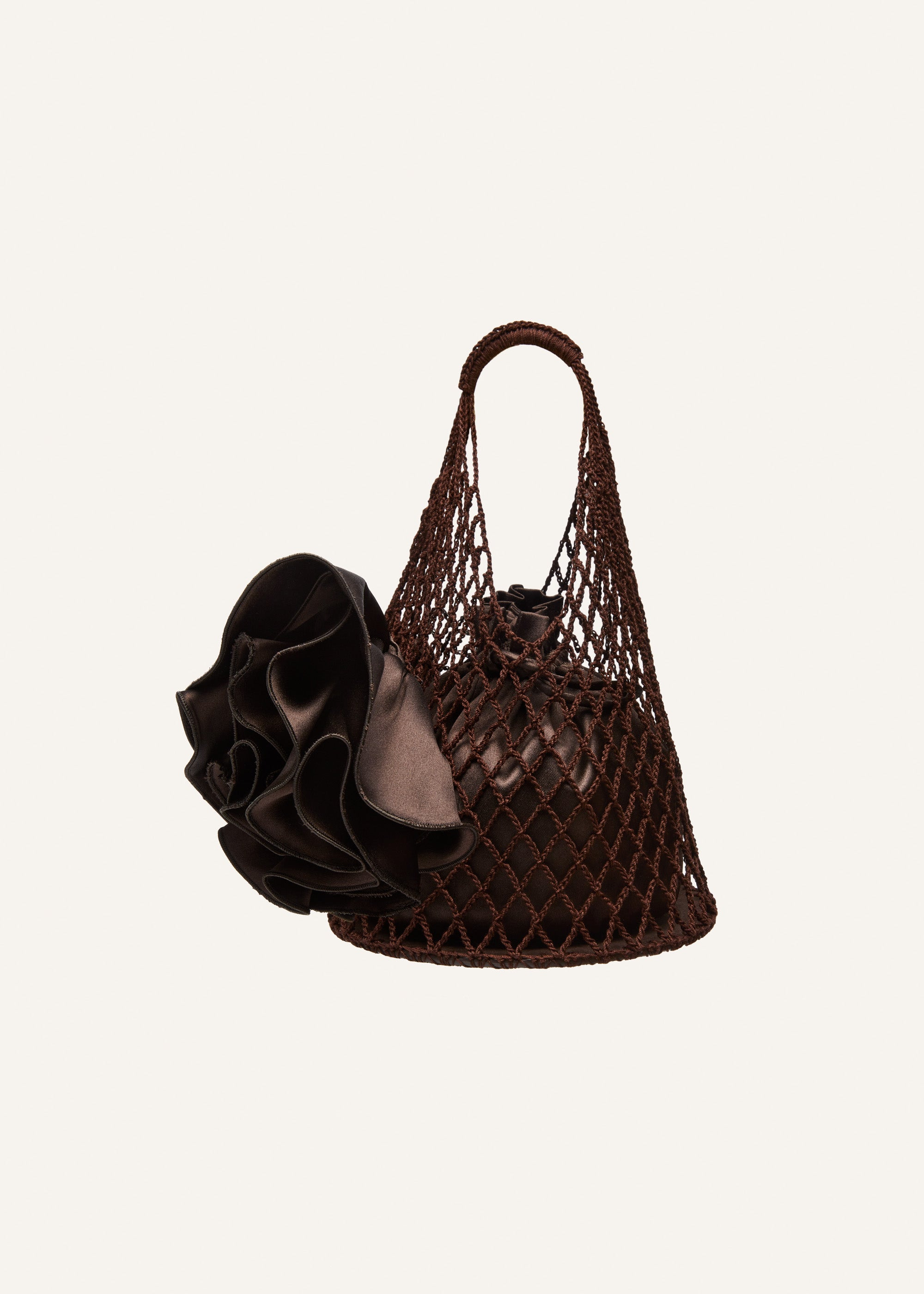 Small Devana bag in brown - 2