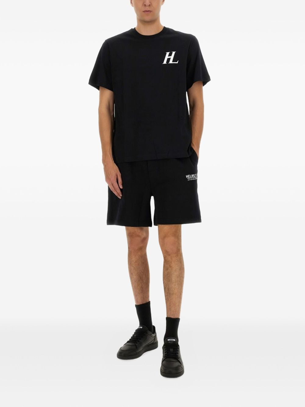 logo-detail cotton T-shirt - 2