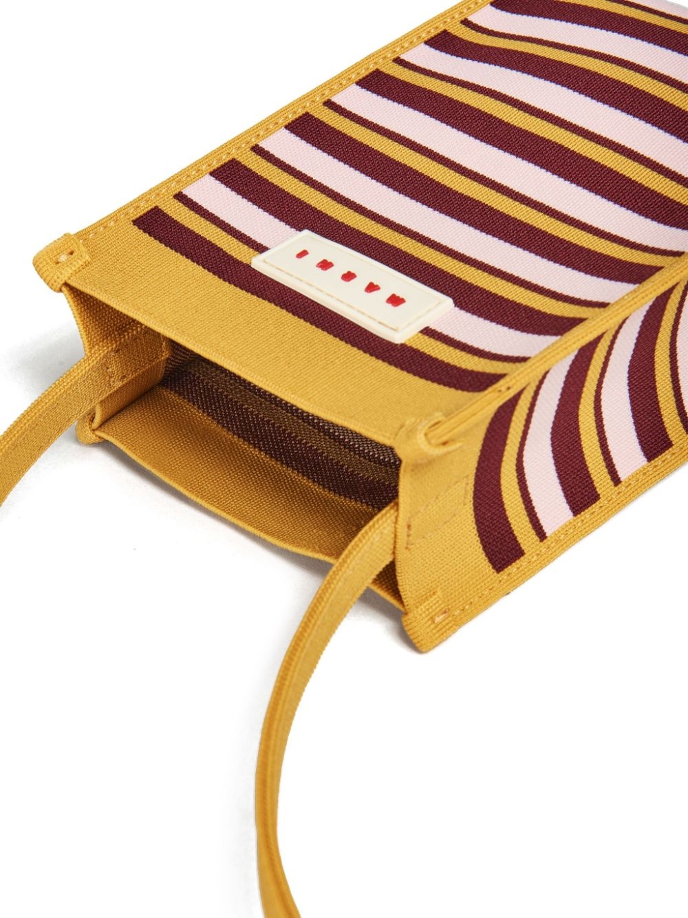 logo-appliquÃ© cross body bag - 5