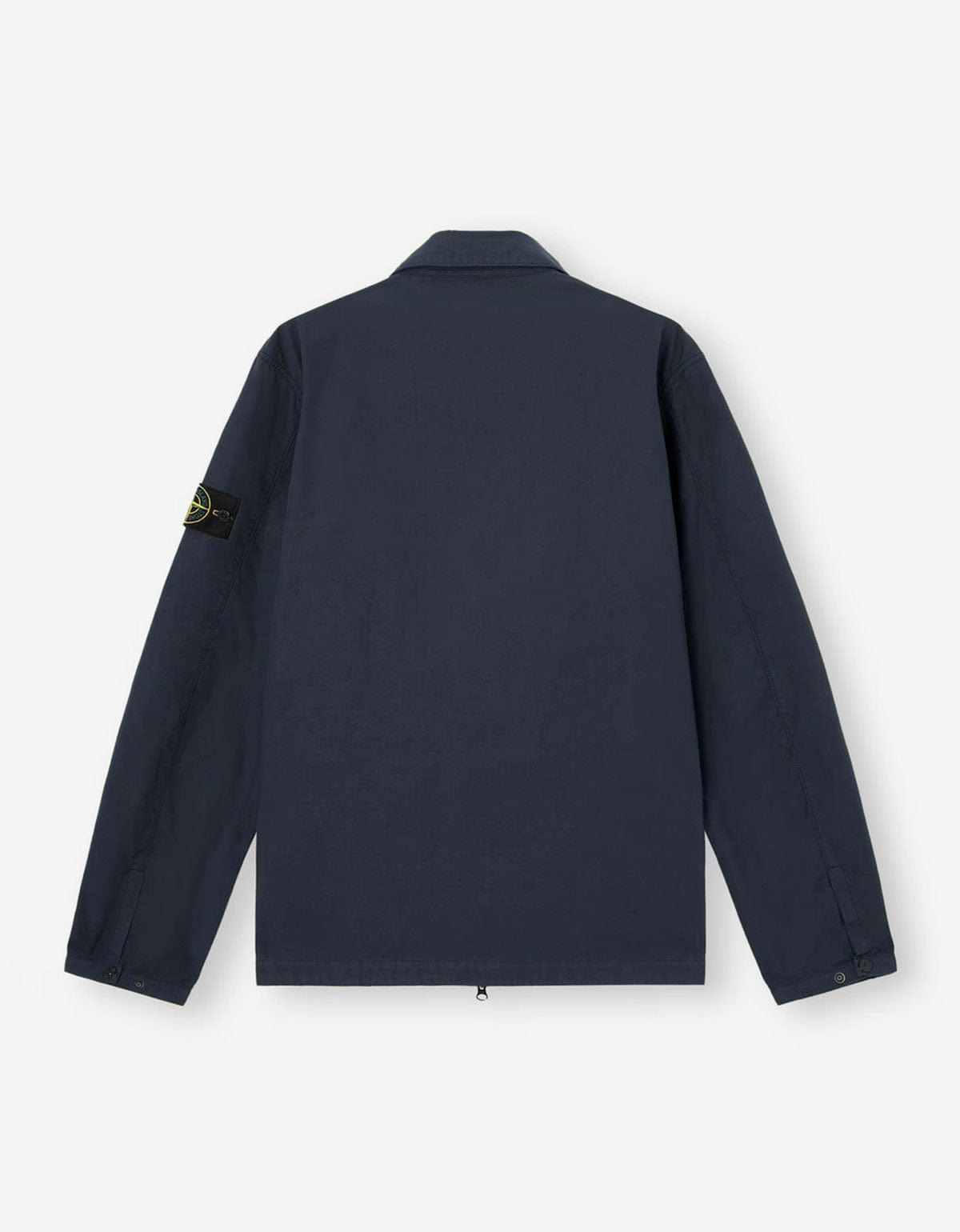 Stone Island Blue Canvas Weave Overshirt - 2