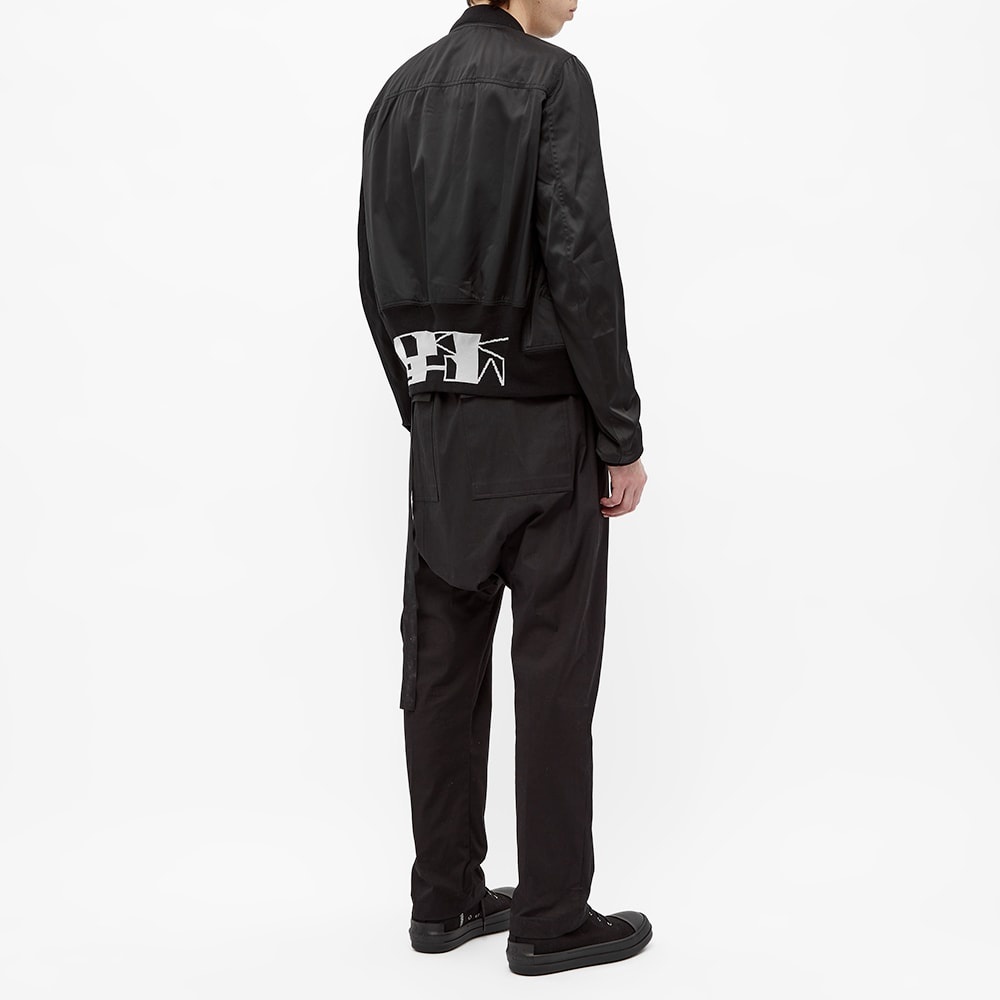 Rick Owens DRKSHDW Taffeta Flight Bomber Jacket - 8