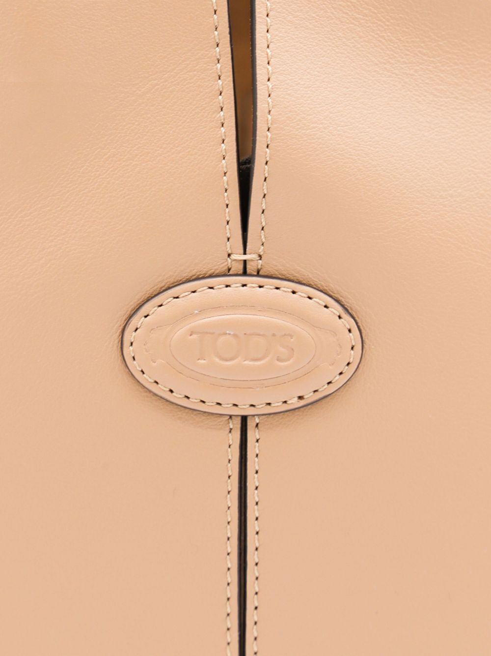 top-handle leather tote bag - 4