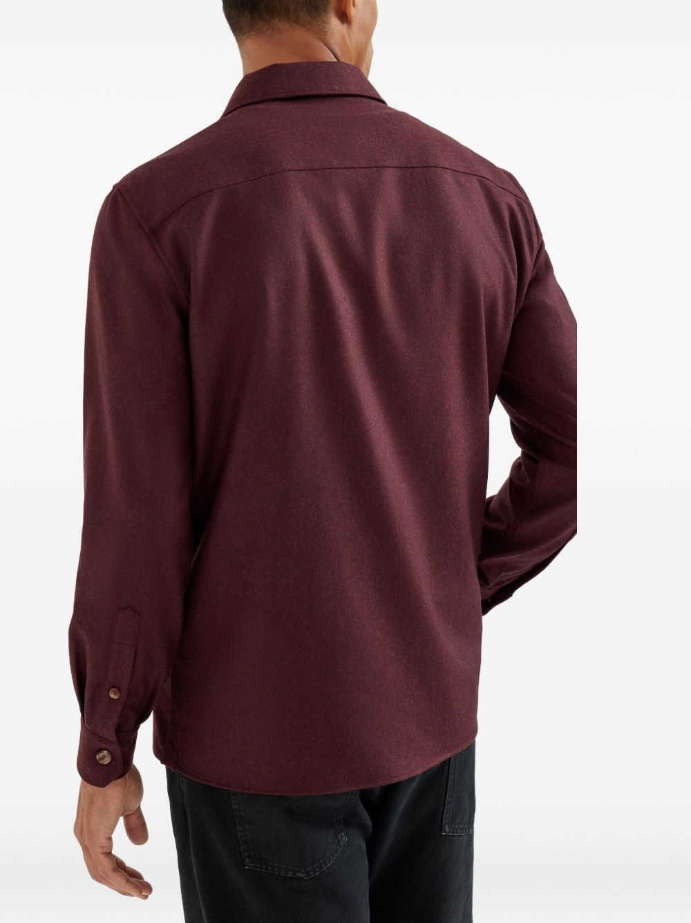 flannel pocket shirt - 4