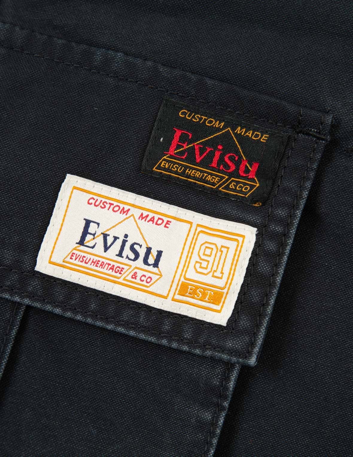 GODHEAD EMBROIDERY CARGO SHORTS - 11