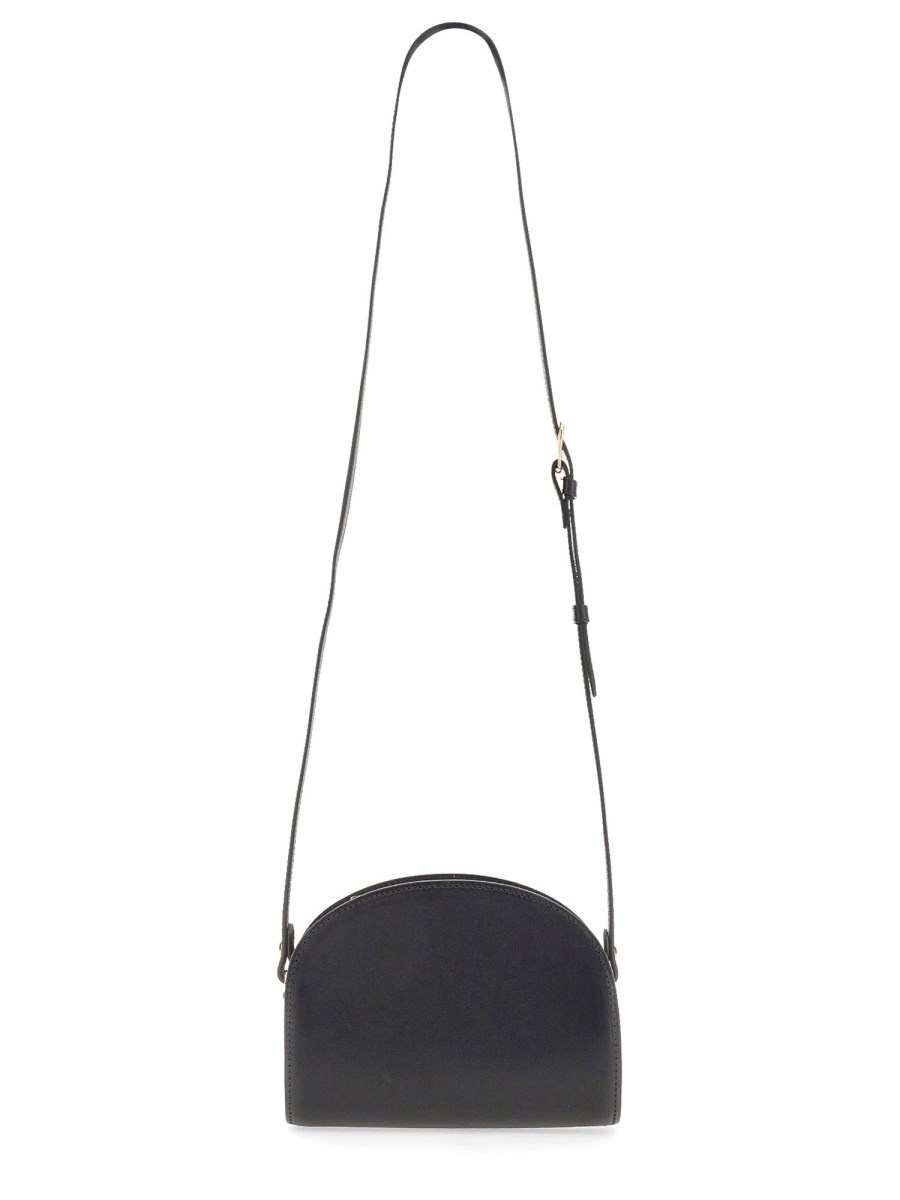MINI LEATHER DEMI LUNE BAG - 2